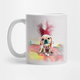 Watercolor Frenchie Bulldog Mug